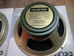 Celestion Greenback G12M 16ohm 2x - 6