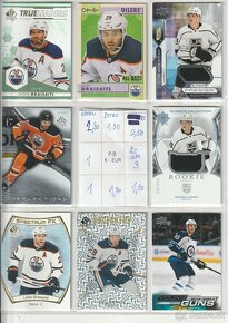 Hokejové kartičky - mix insertov NHL. - 6