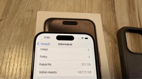 iPhone 15 Pro 512GB v zaruke plus Original obal - 6