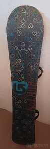 156 cm snowboard BURTON JEREMY JONES Rock love + viazko - 6