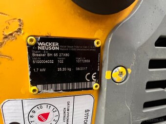 Benzínové búracie kladivo Wacker Neuson BH65 - 6