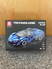 Lego autíčka Ferrari, Viper, Koennigsegg, Bugatti, Porsche - 6