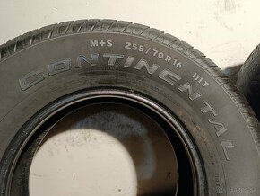 255/70 R16 Celoročné pneumatiky Contintinental 4 kusy - 6