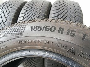 185/60 r15 zimné pneumatiky Continental - 6