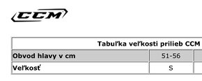 Hokejová prilba CCM 51-56cm - 6