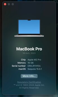 Macbook pro 14" M2 pro - 6