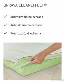 DORMEO VRCHNÝ MATRAC ALOE VERA NATURE, 5 CM - 6