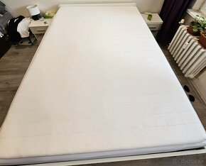Manželská postel IKEA ASKVOLL 160x200cm - 6