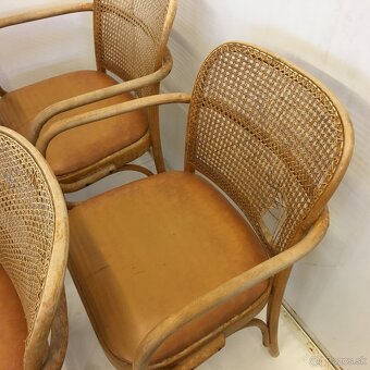 Stolicky Thonet TON Hoffmann 4 kusy - 6