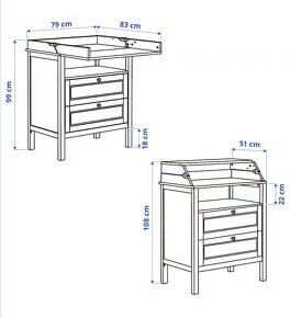 Prebaľovacia komoda IKEA Sundvik - 6