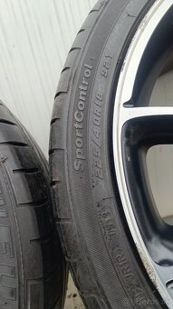 sada Elektrónov AEZ 8Jx18H2 ET40 s pneu Fulda 225/40 R18 92Y - 6