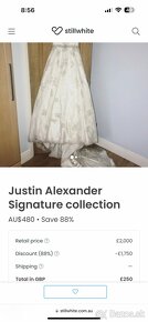 Svadobné šaty - Justin Alexander - Signature - 9713 - 6