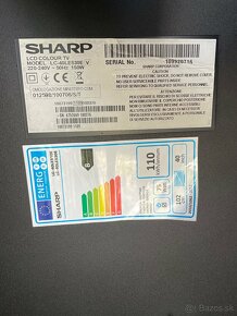 LCD TV  - SHARP  model LC-40LE530E  102 cm / 40 - 6