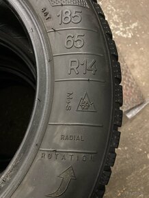 Zimné pneu 185/65R14 viem aj prezuť - 6