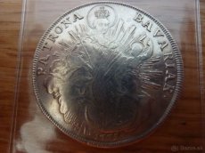 Vzácnejší toliar 1775A Maximilián III. Jozef - 6