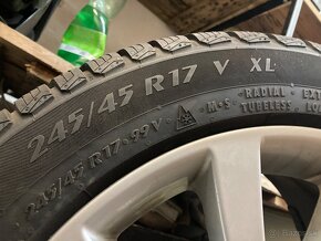 245/45 r17 zimne pneu Mercedes Benz disky - 6