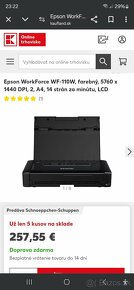 EPSON WF-110W mini tlačiareň - 6