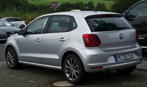 VOLKSWAGEN POLO 5 FACELIFT ZADNÍ NÁRAZNIK SILBER - 6