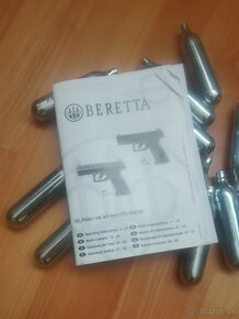 Pištoľ CO2 Beretta APX čierna kal. 4,5mm BB - 6