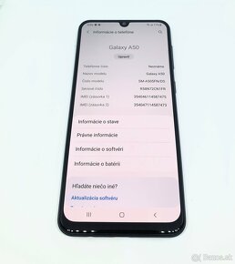 kvalitný Samsung Galaxy A50 6.4\"LCD 4GB/128GB - 6