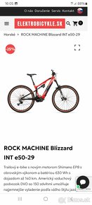 e-bike ROCK MACHINE Blizzard INT e50-29 - 6