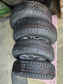 Zimné pneumatiky 185/65r15 na diskoch 4x98 6,5j15. - 6