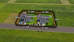 2 x Rekreačný pozemok o výmere 555m2 v obci Strečno - 6