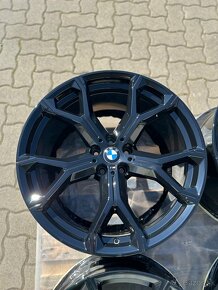 ✅ BMW originálna sada diskov r21 X5 G05 X6 G06 741M Black ✅ - 6