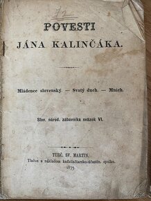 staré knihy (váčšina vydaná v rokoch od 1873 do 1925 - 6