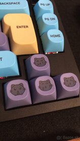 IDOBAO Blue Cat keycaps set - 6