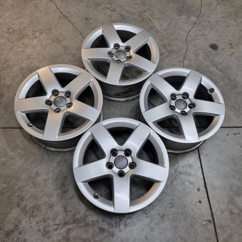 Hliníkové AUDI disky 5x100 R15 6.0J ET38 - 6