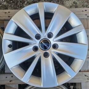 ORIGINÁL VOLKSWAGEN HLINÍKOVÉ DISKY 5x112 R16 - 6