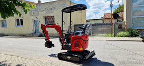 Bager novy 1.2t zaruka , roztahovacie pasy, motor KUBOTA - 6