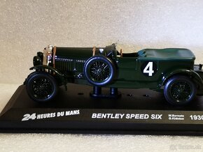 Predám kovový model auta veterána Bentley Speed six, 1:43 - 6