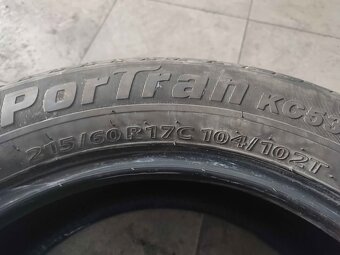 Letne pneu 215/60 r17 C - 6