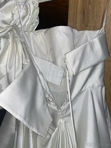 Svadobné šaty s rukávmi - 6