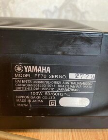 YAMAHA pf70 - 6