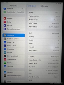 iPad Air 2 64GB, WiFi + Cellular - 6