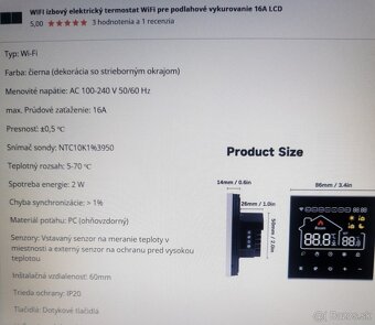 NOVY TERMOSTAT - 6