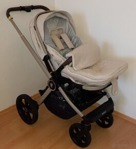 Venicci Tinum Upline Stone Beige a vajicko Cybex Aton S2 - 6