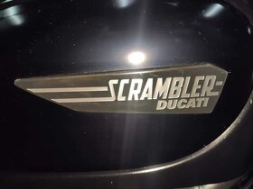 Ducati scrambler smerovky, spetaky, sedadlo, znak, svetlo - 6