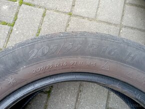 4ks zimné 205/55R16 Matador - 6