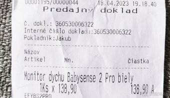 Monitor dychu Babysense 2Pro - 6