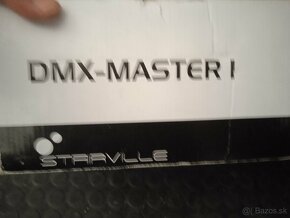 Predám DMX ovládač Stairville DMX-Master 1,ovladač na svetlá - 6