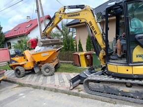 Stavebné práce základova doska platna hrubá stavba základy - 6