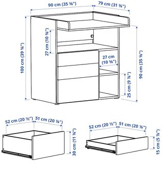 Prebaľovací pult IKEA - 6