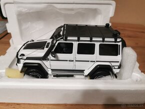 Model auto mercedes benz G brabus 550 1:18 almost real - 6