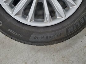 Originál ALU disky FORD 16"+letné pneumatiky Michelin - 6