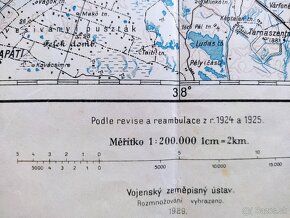 Stara mapa originál z I. ČSR - Rimavská Sobota Miskolc - 6