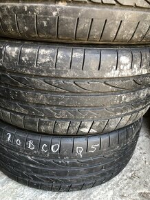 BRIDGESTONE 255/45 ZR20 - LETNÉ - AKO NOVÉ - HLBOKÝ VZOR - 6